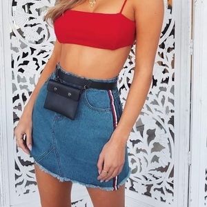 White Fox Boutique Risk Taker Belt Bag